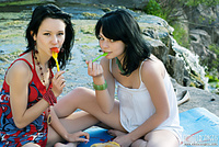 Sweet softcore ocean teens babes outdoor