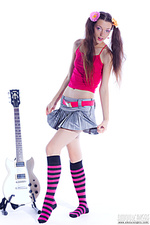 Art teen cutie stripping