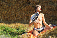 Female xxx teen charmer outdoor