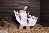 Slim erotica romantic gallerys with braid hair