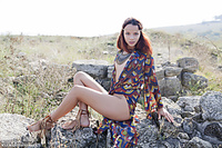 Lovely free softcore photography gallerys photo posing in wild