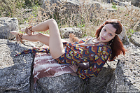 Lovely free softcore photography gallerys photo posing in wild