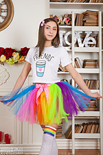 Beautiful doll stripping