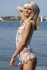 Staggering sweet blonde