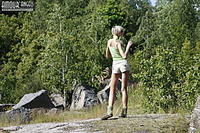 Sporty tight erotic pussy