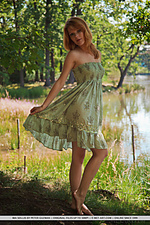 Mia sollis mia sollis strips her dress outdoors as she shows off her amazing body.